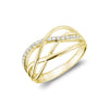 Bague à diamant.