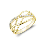 Bague à diamant.