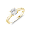 Bague à diamants