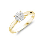 Bague à diamants