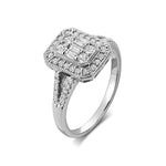 Bague à diamants