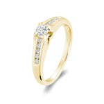 Bague à diamants