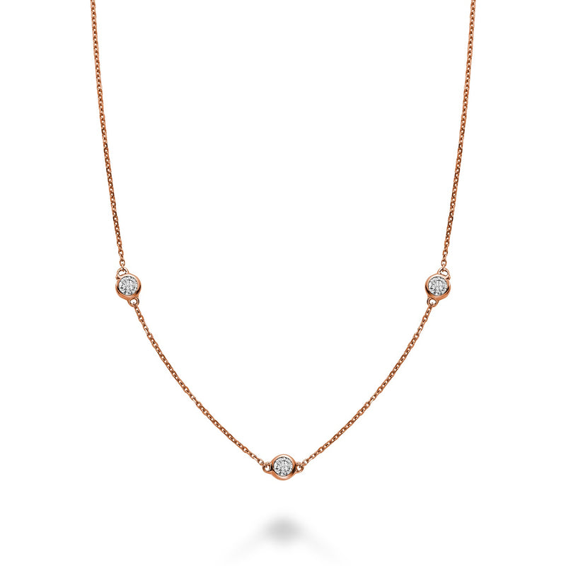 Collier à diamants.