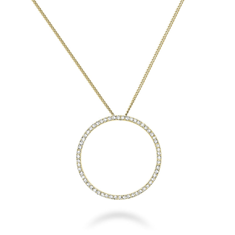 Collier a diamants.