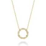 Collier a diamants.