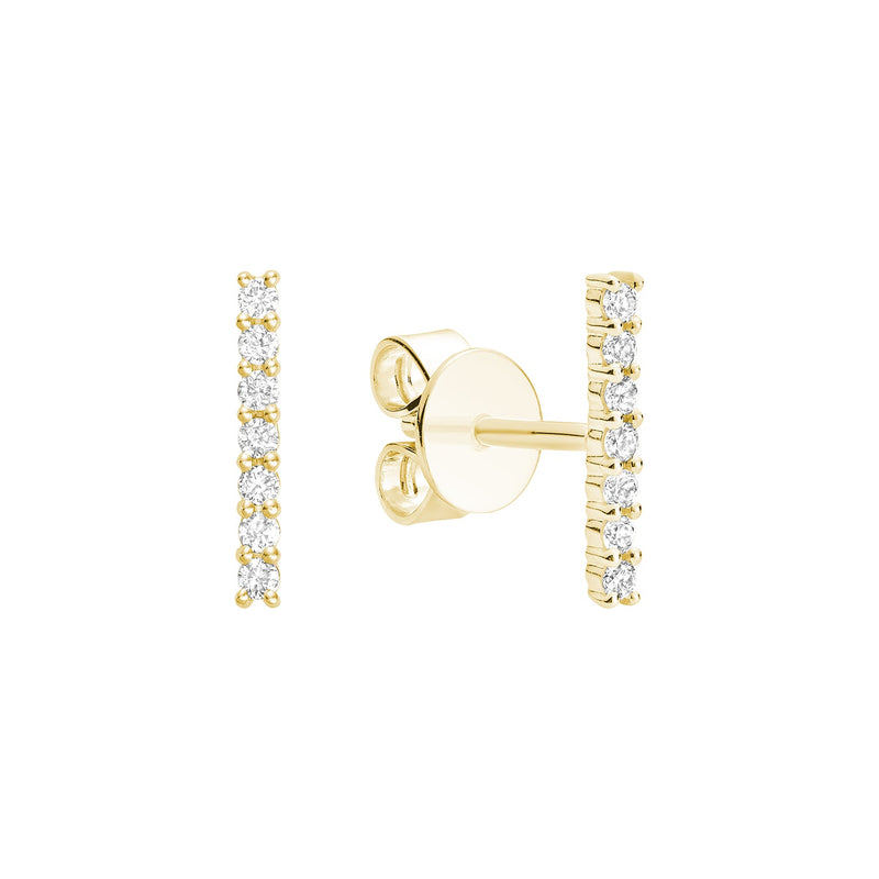 Boucles d'oreilles fixes.