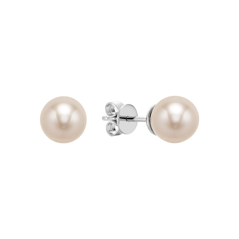 Boucles d'oreilles à perles.